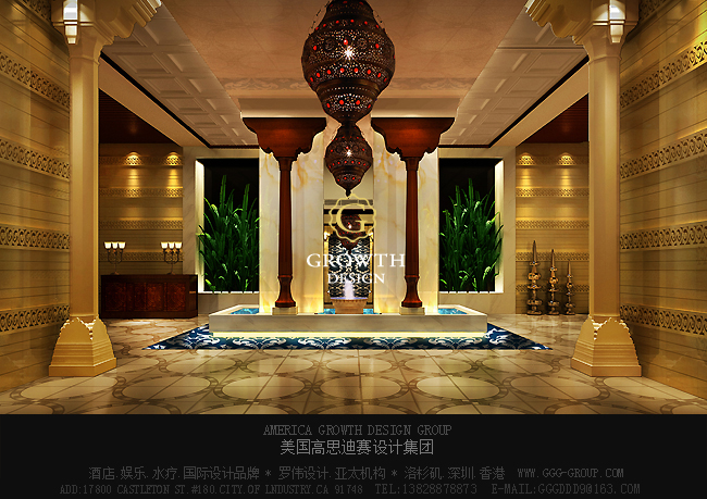湖南婁底水立方國(guó)際水會(huì)設(shè)計(jì)大廳