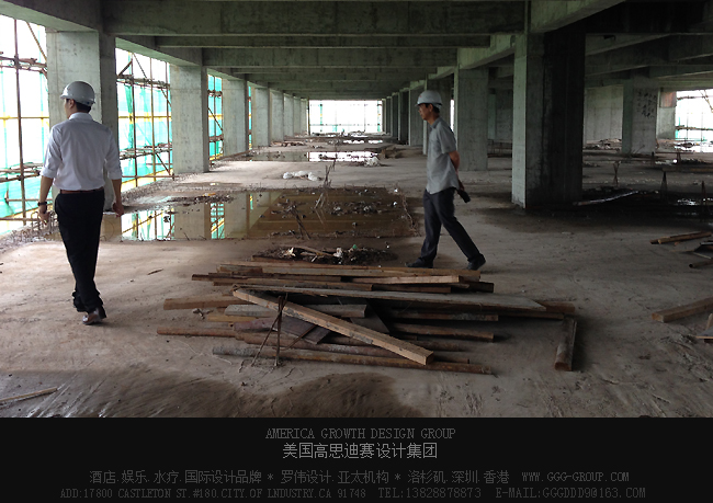 設計師對衡陽麗波國際酒店設計考察