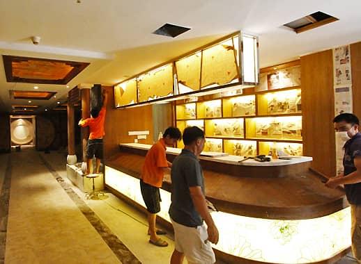 深圳南山新桃園水會(huì)施工現(xiàn)場(chǎng) 深圳南山新桃園水會(huì)施工現(xiàn)場(chǎng)